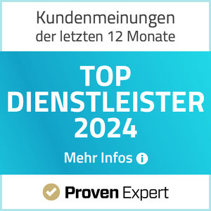 ProvenExpert TOP Dienstleister 2024