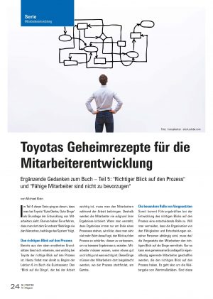 Toyotas Geheimrezepte für die Mitarbeiterentwicklung - Teil 5 (Yokoten, 06/2019)