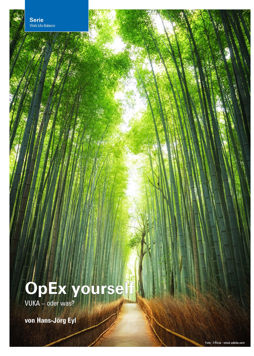 OpEx yourself - Artikel aus Fachmagazin YOKOTEN 2020-01