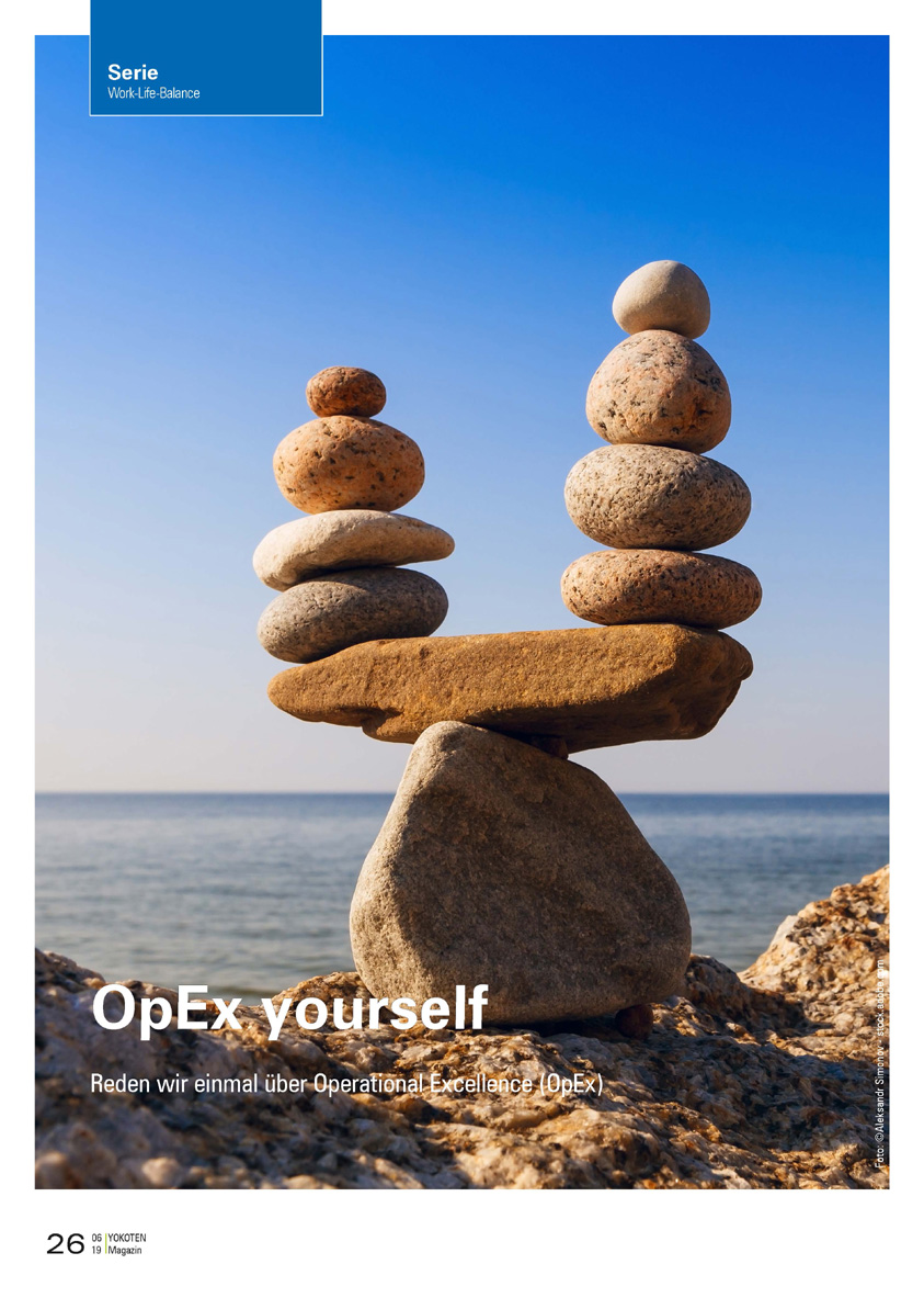 OpEx yourself - Artikel aus Fachmagazin YOKOTEN 2019-06