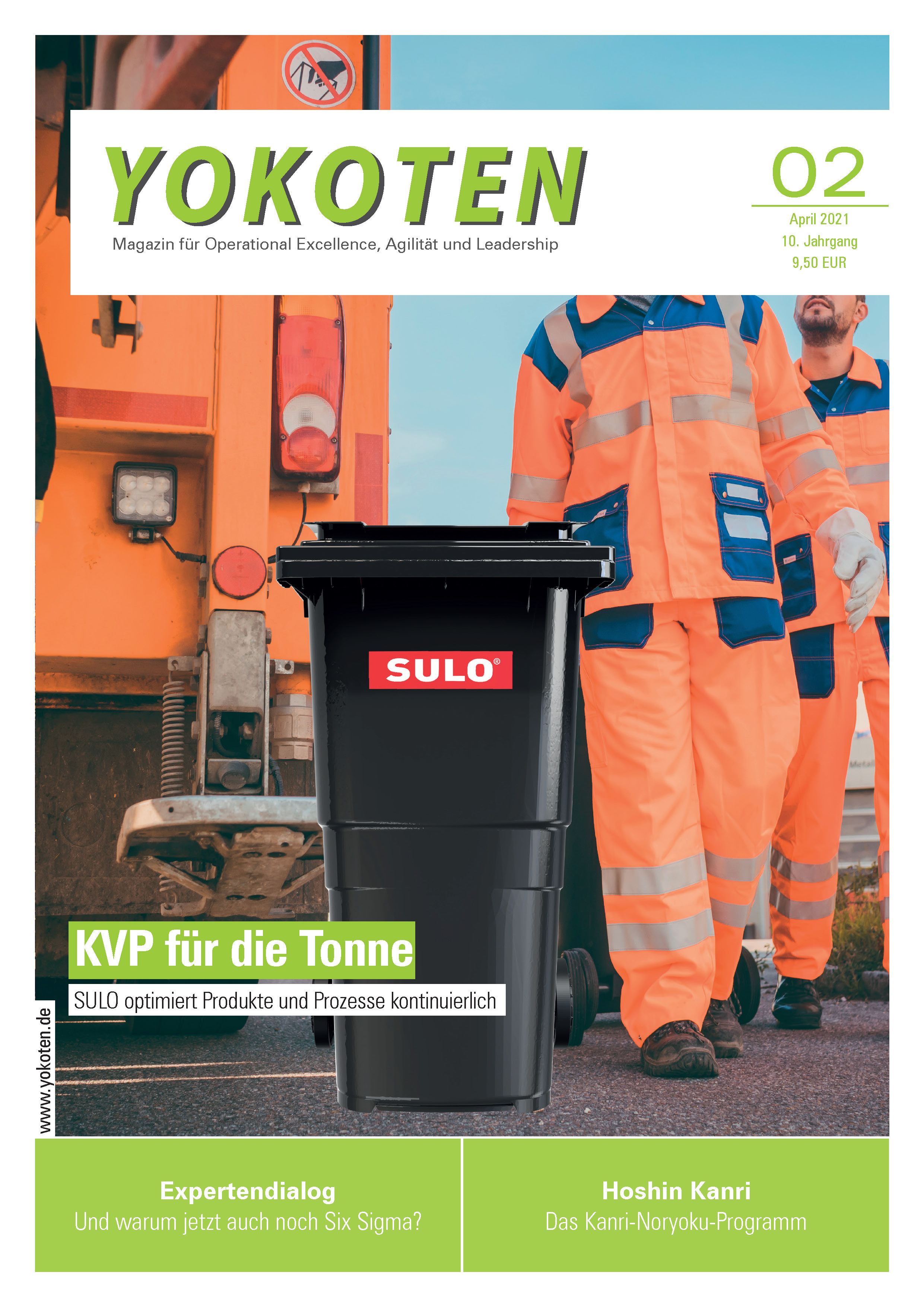 Cover YOKOTEN Fachmagazin Ausgabe 2021-02