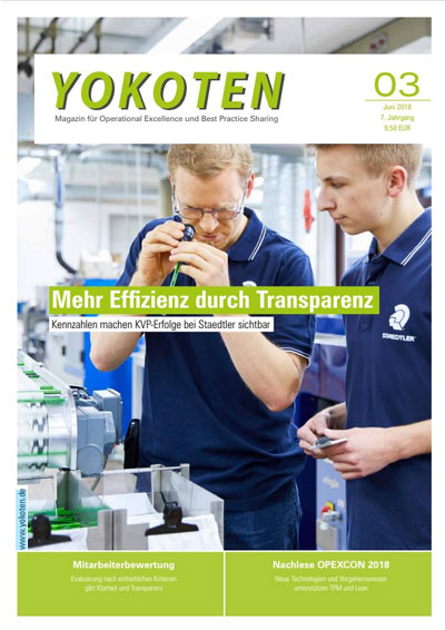 Cover YOKOTEN Fachmagazin Ausgabe 2018-03