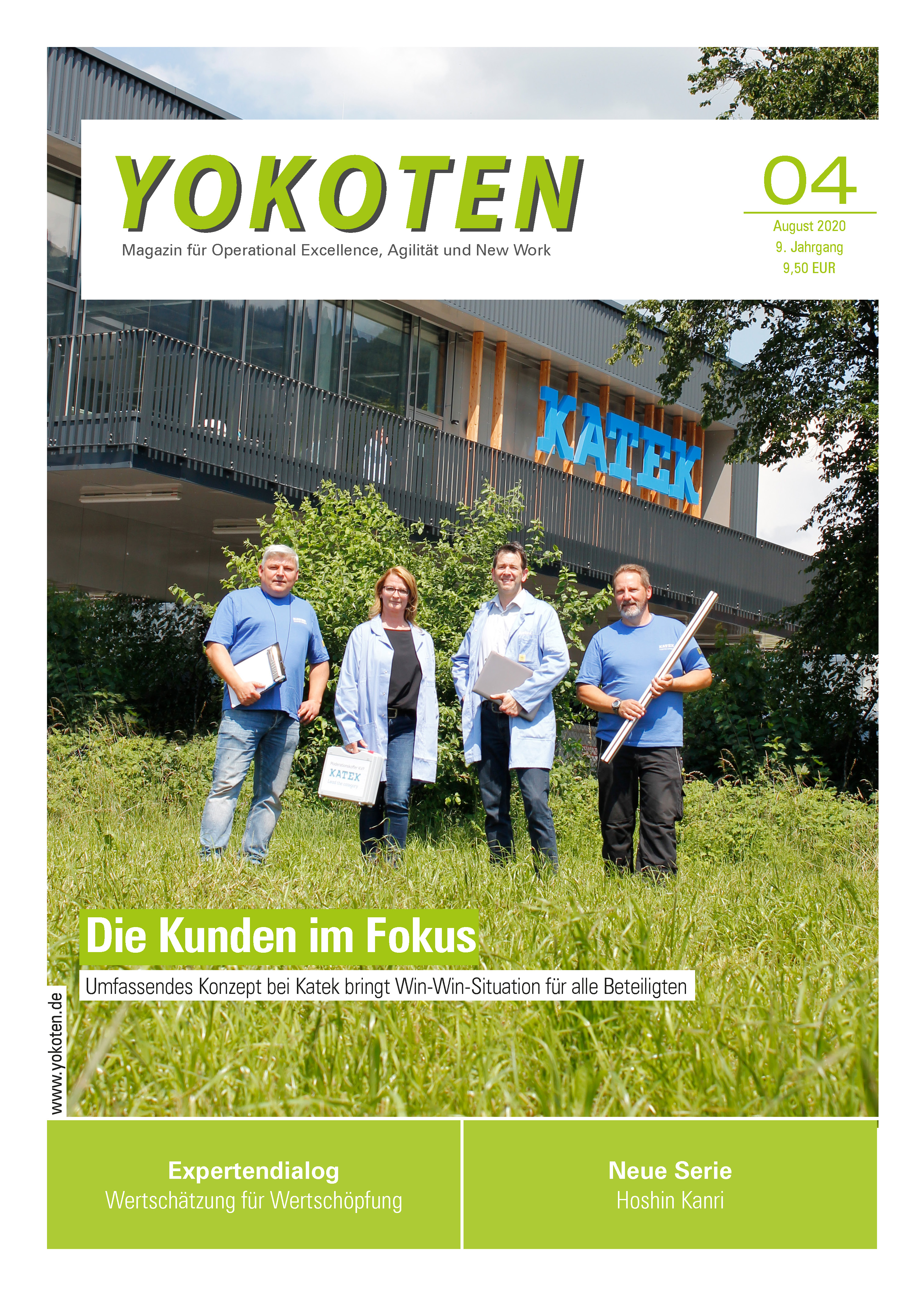 Cover YOKOTEN Fachmagazin Ausgabe 2020-04