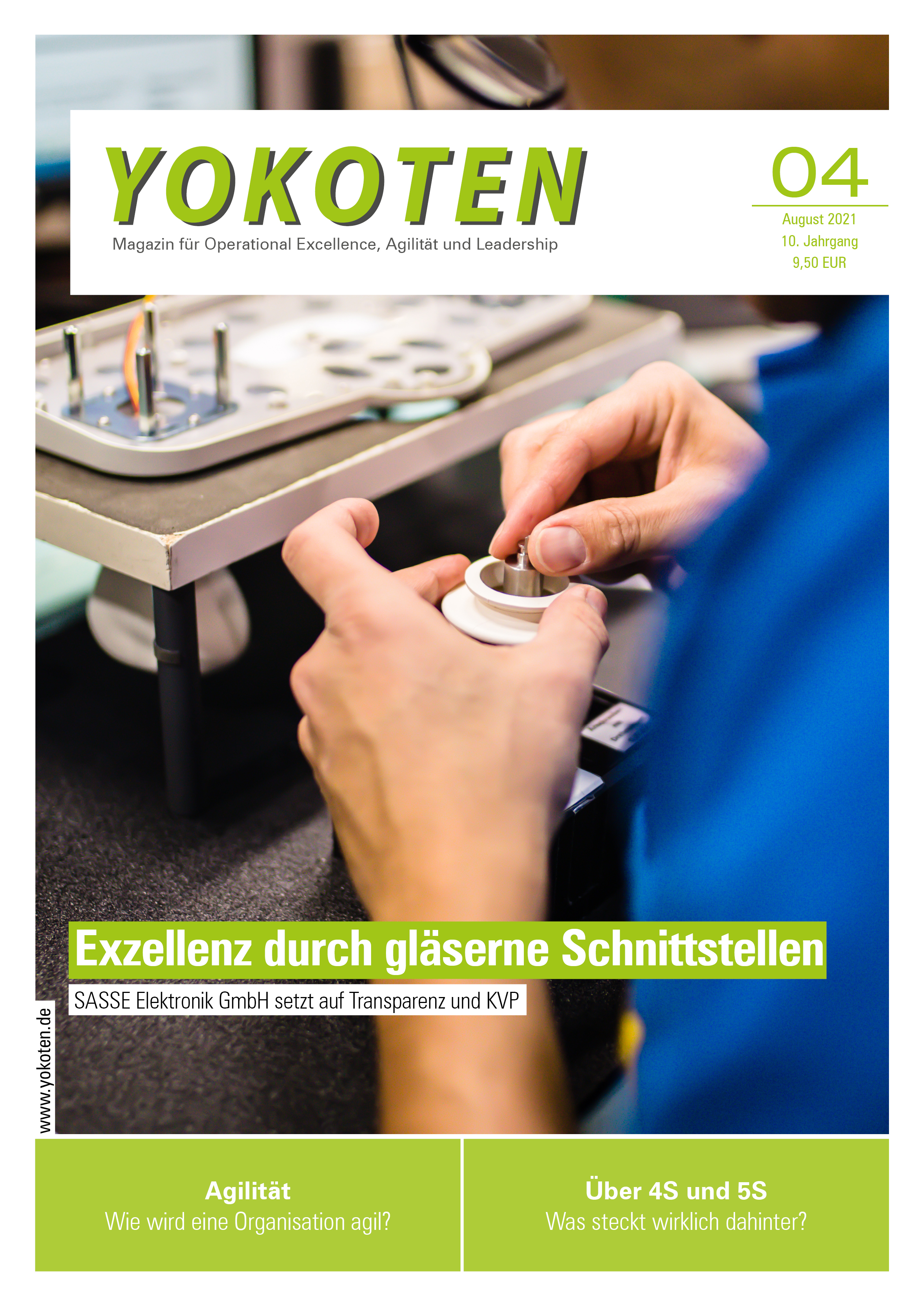 Cover YOKOTEN Fachmagazin Ausgabe 2021-04